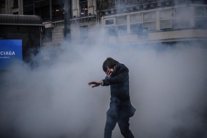 Fotos: Las calles francesas retumban contra Macron