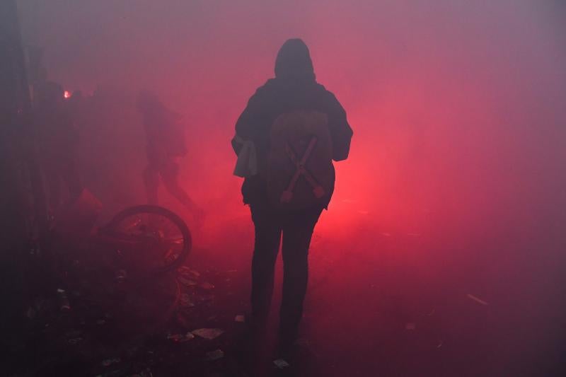 Fotos: Las calles francesas retumban contra Macron