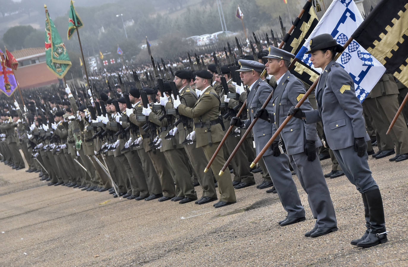 Fotos: Los militares de Bótoa celebran el Día de la Inmaculada