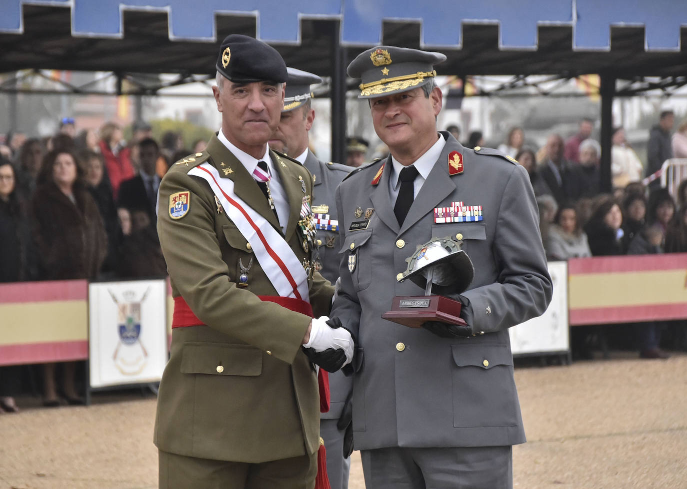 Fotos: Los militares de Bótoa celebran el Día de la Inmaculada