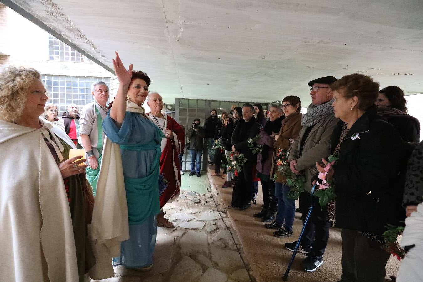 Fotos: El Museo de Arte Romano acoge la fiesta de la Saturnalia