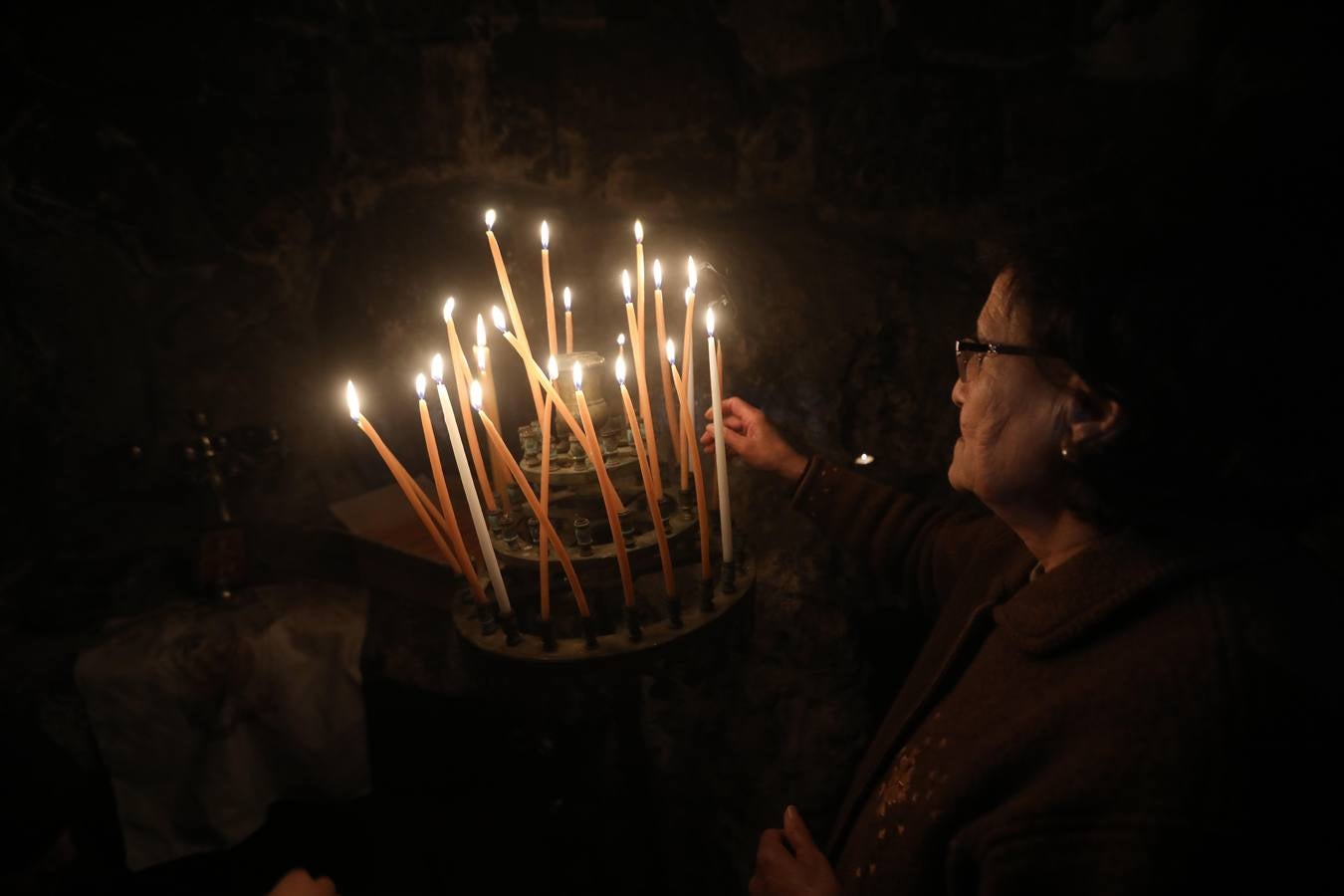 Fotos: Celebración del Día de Santa Bárbara en Cisjordania