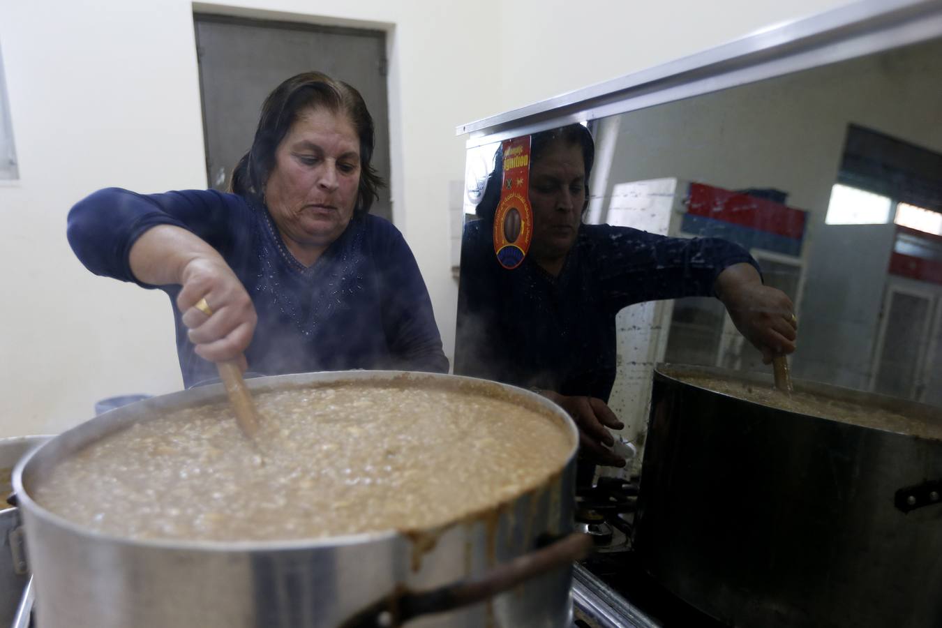 Fotos: Celebración del Día de Santa Bárbara en Cisjordania