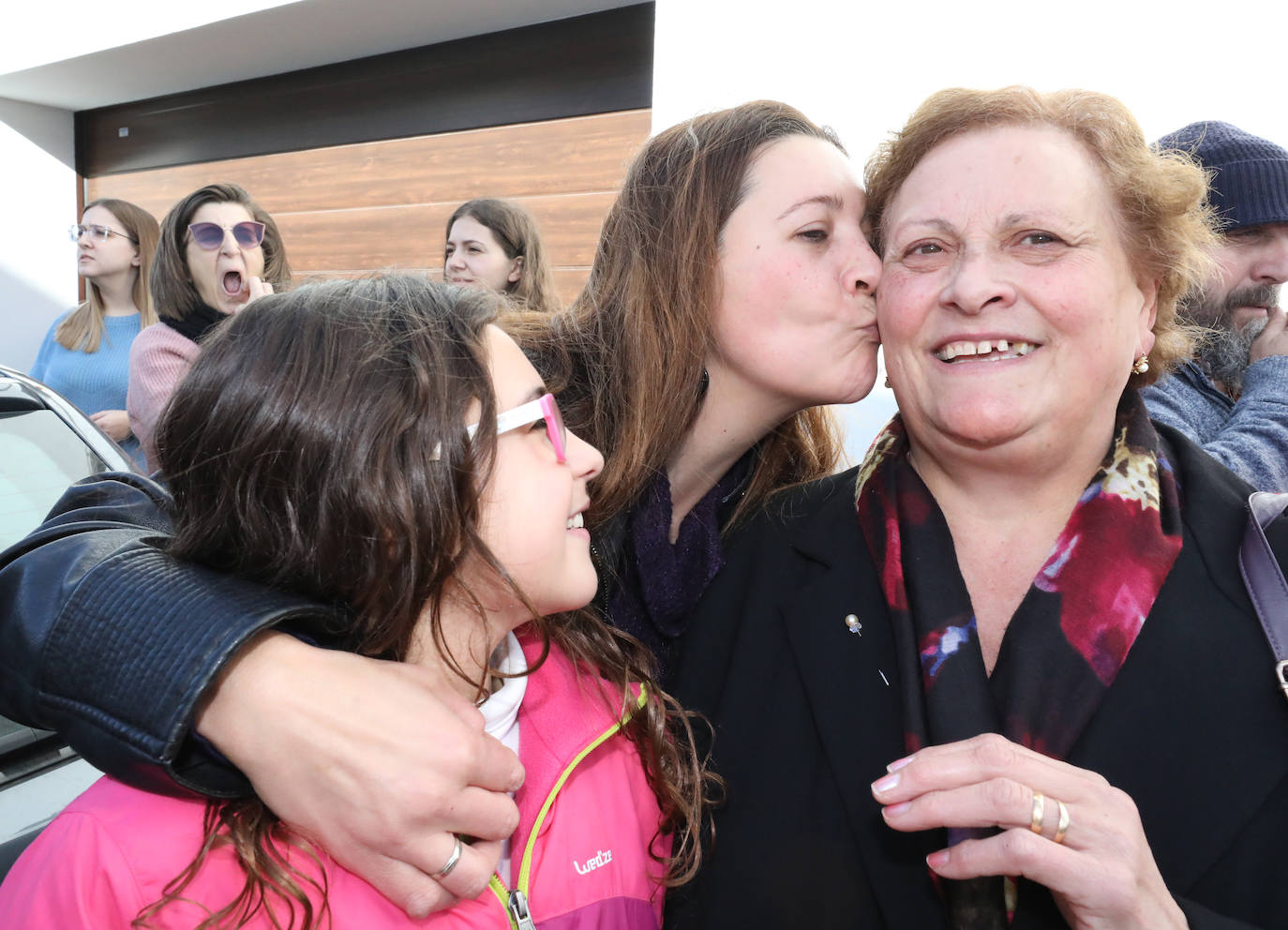 Los agraciados de Fuente del Maestre celebran el premio