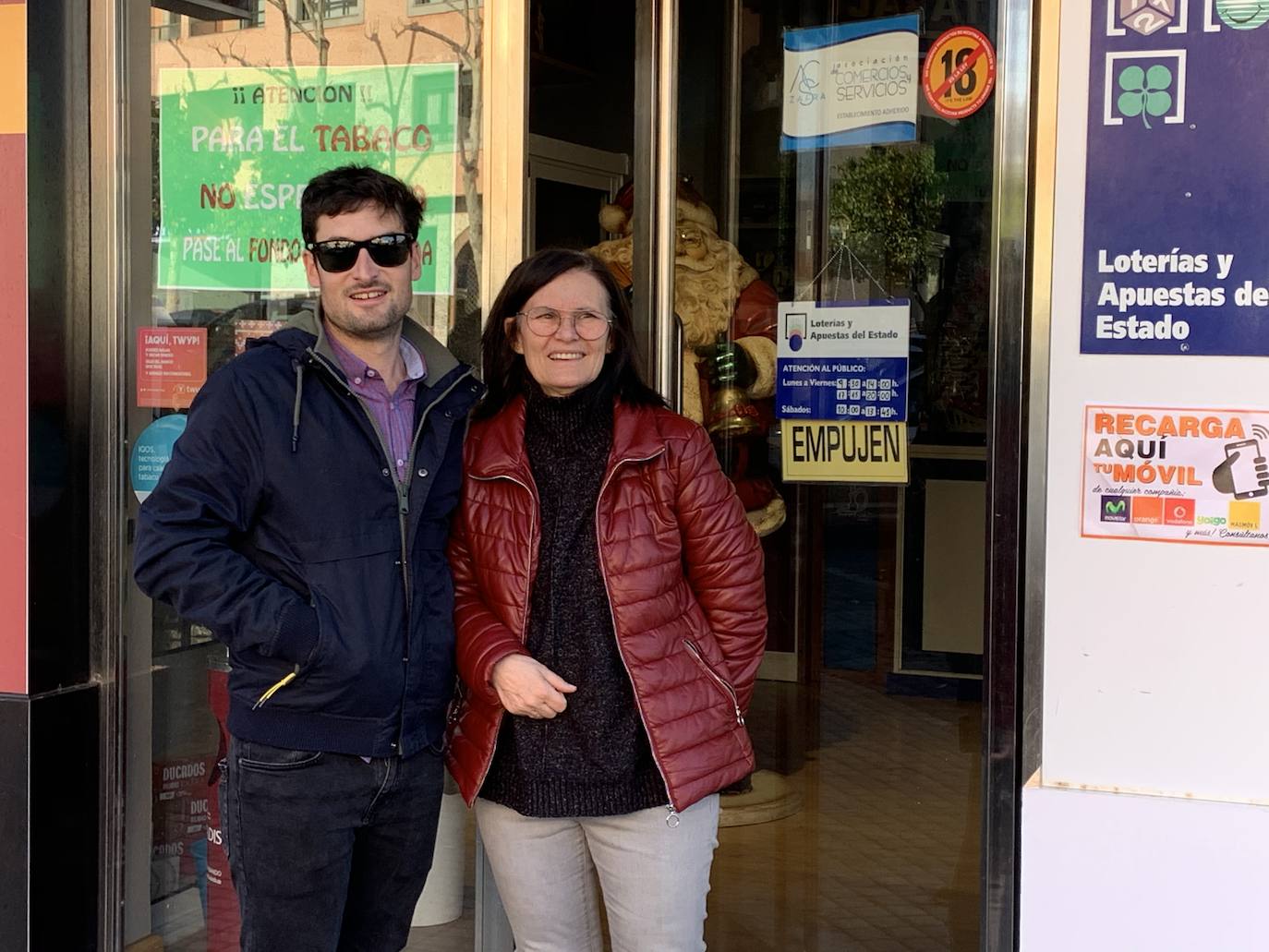 El quinto premio del Sorteo de Navidad también se vendió en Zafra