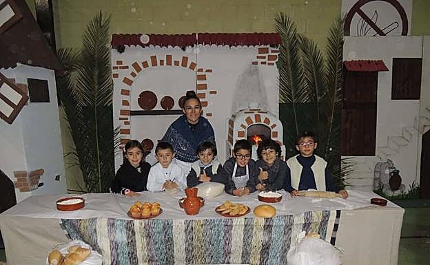 Representación en Huertas de Ánimas, núcleo de población de Trujillo