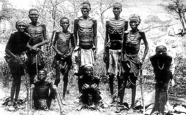 El holocausto africano. Algunos supervivientes del exterminio del comandante Adrian Dietrich von Trotha