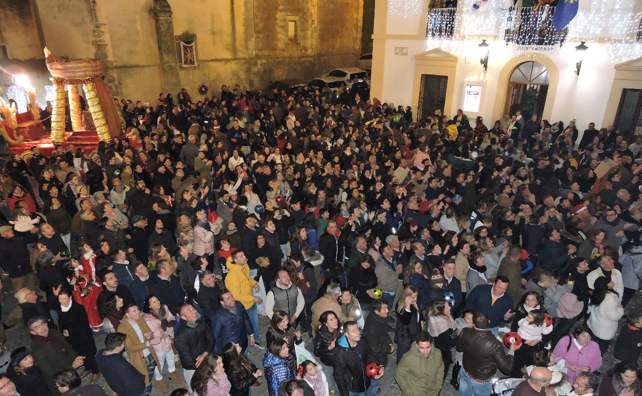 Mucho ambiente en la cabalgata de Higuera la Real