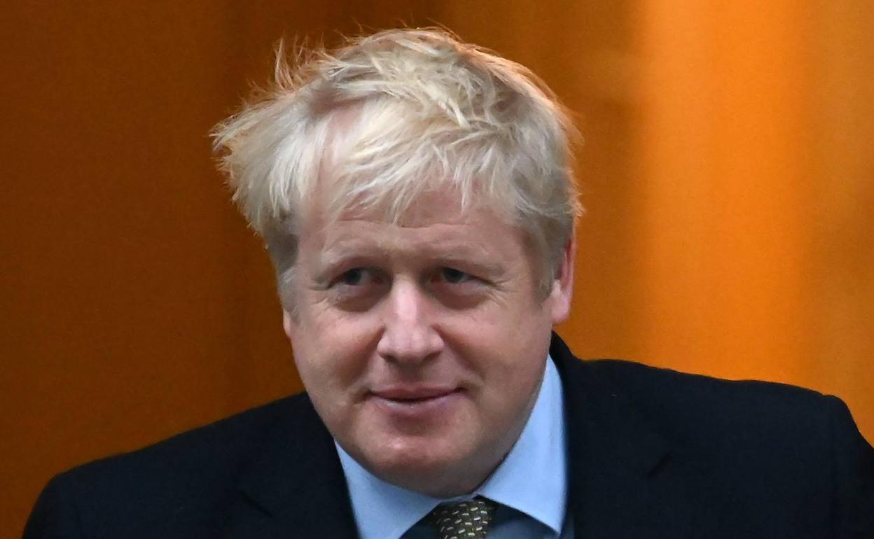 Boris Johnson, primer ministro británico. 