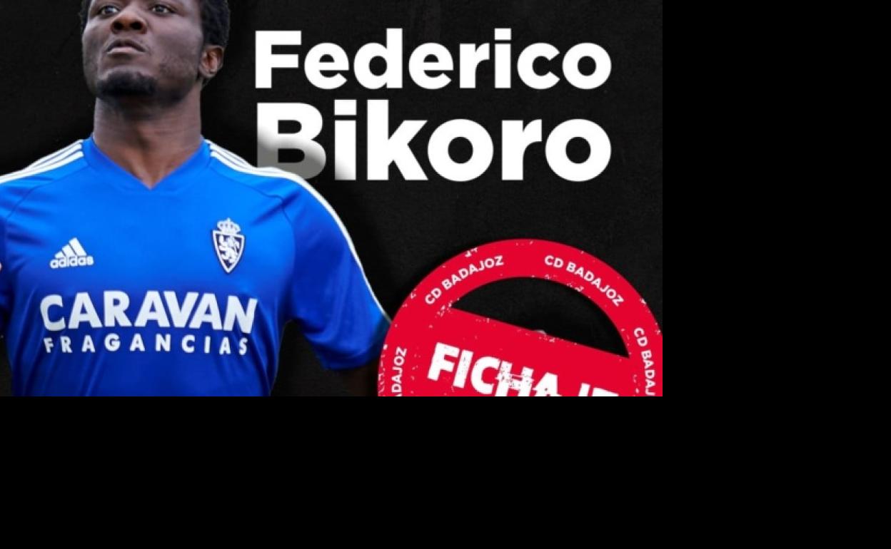 El Badajoz confirma el fichaje de Bikoro