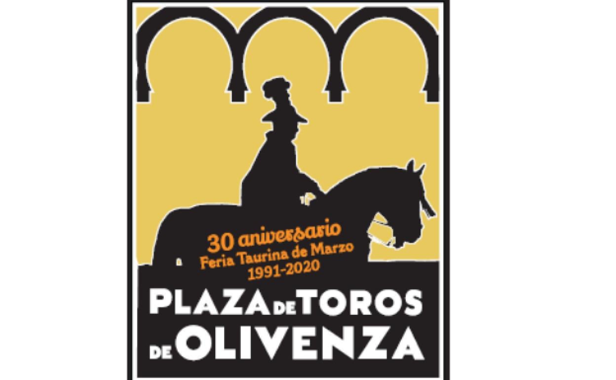 La plaza de Olivenza presenta la imagen del 30 aniversario de su Feria Taurina