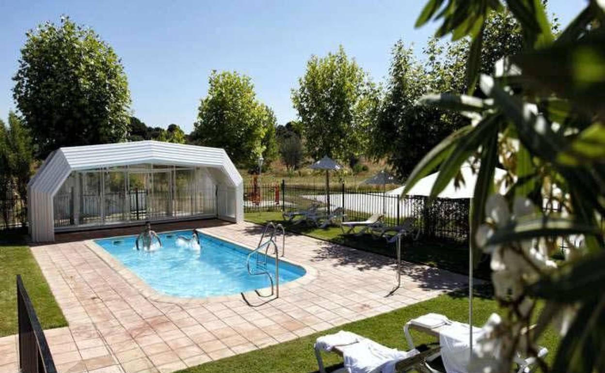 Instalaciones del balneario San Gregorio de Brozas:: HOY