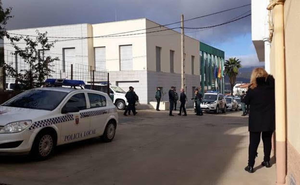 Imagen de archivo de los Juzgados de Logrosán.