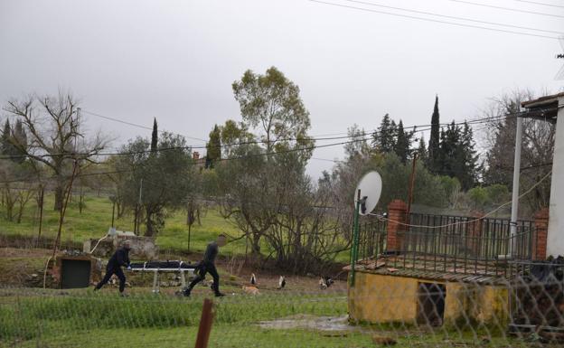 El cadáver de la mujer asesinada en Zafra es trasladado al Instituto Anatómico Forense de Badajoz