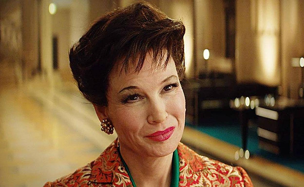 Rene Zellweger, en el papel de Judy Garland.