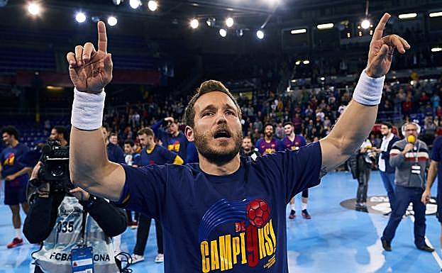 Víctor Tomás dejará el balonmano a final de temporada por un problema cardíaco