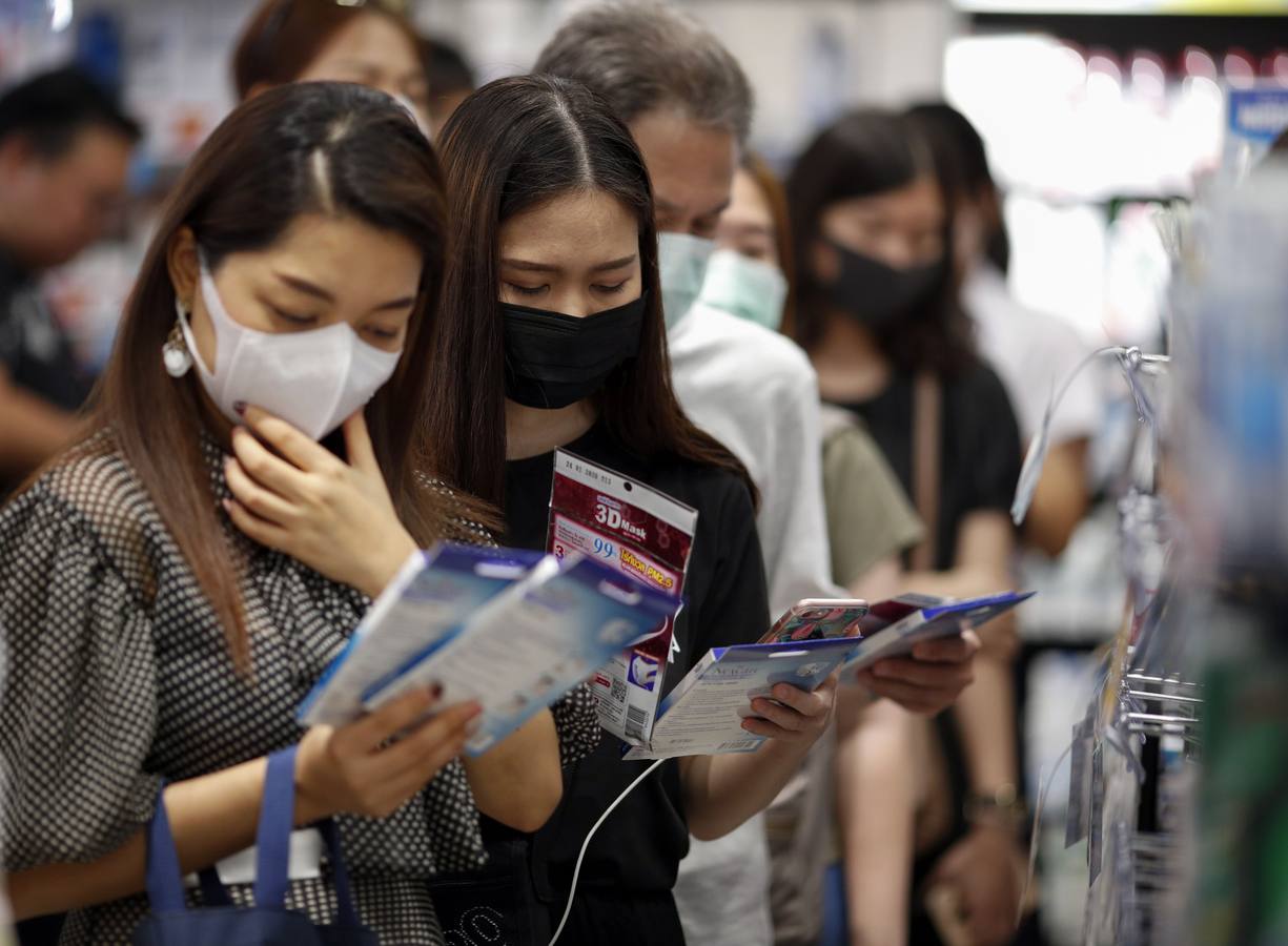 Fotos: Brote de coronavirus en Tailandia