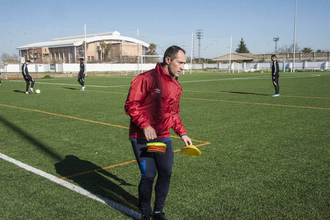 Munitis dirige su primer entrenamiento