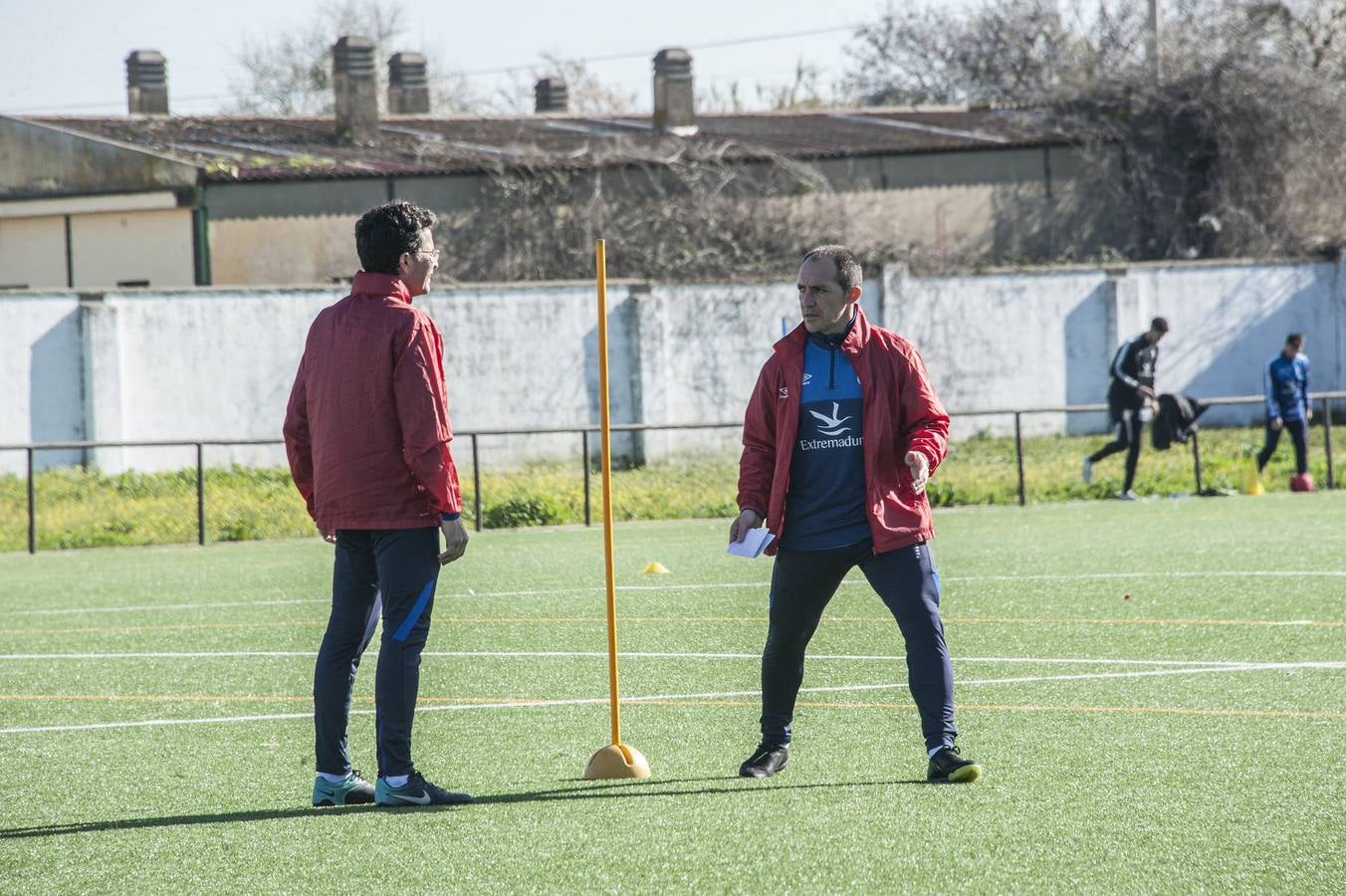 Munitis dirige su primer entrenamiento