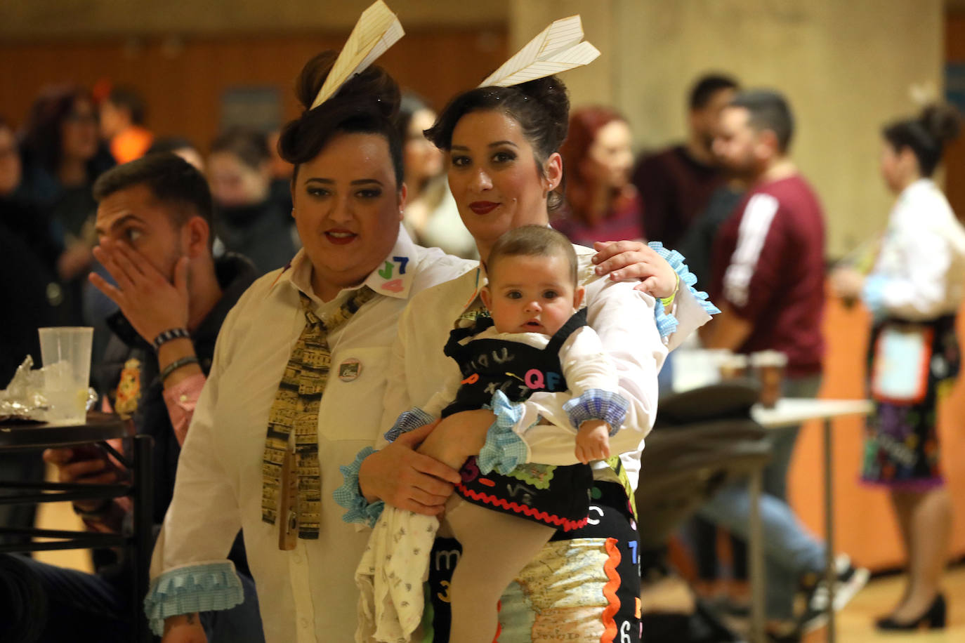 Actuaciones de la primera noche de chirigotas en el Carnaval Romano. 