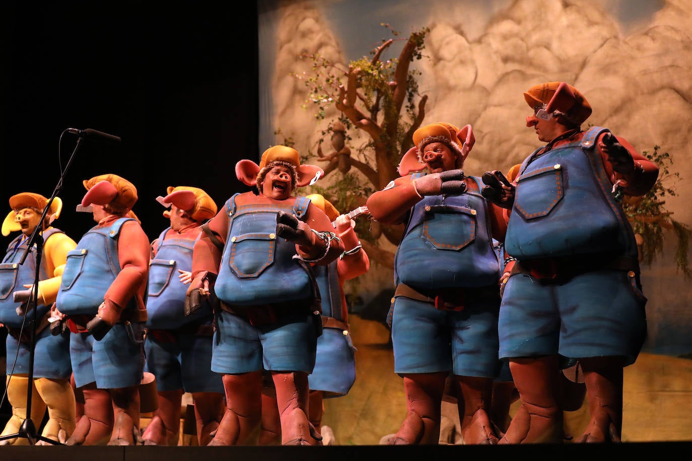 Fotos: Segunda semifinal del Carnaval Romano 2020