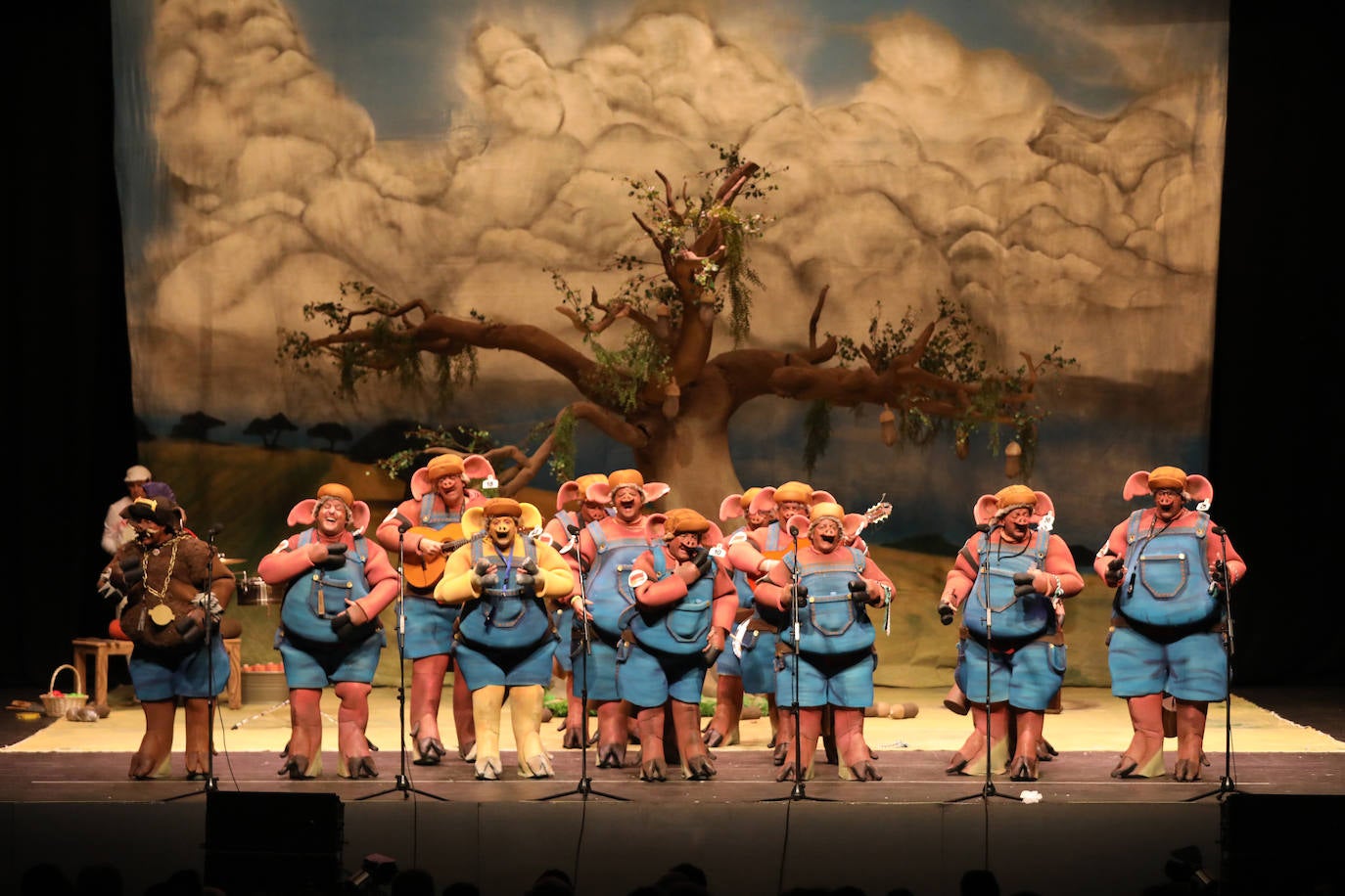 Fotos: Segunda semifinal del Carnaval Romano 2020