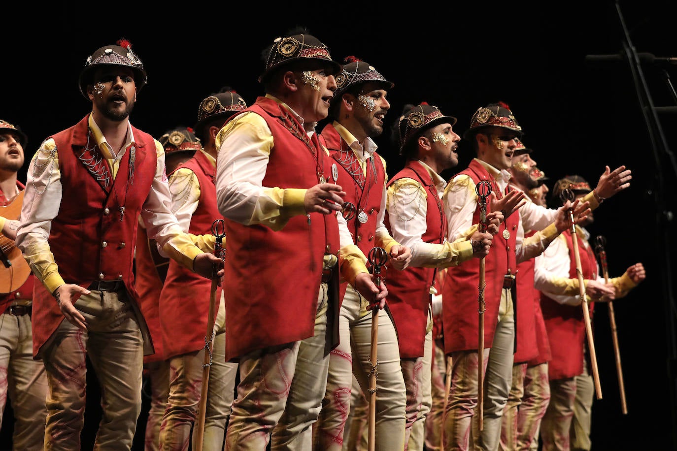 Fotos: Segunda semifinal del Carnaval Romano 2020