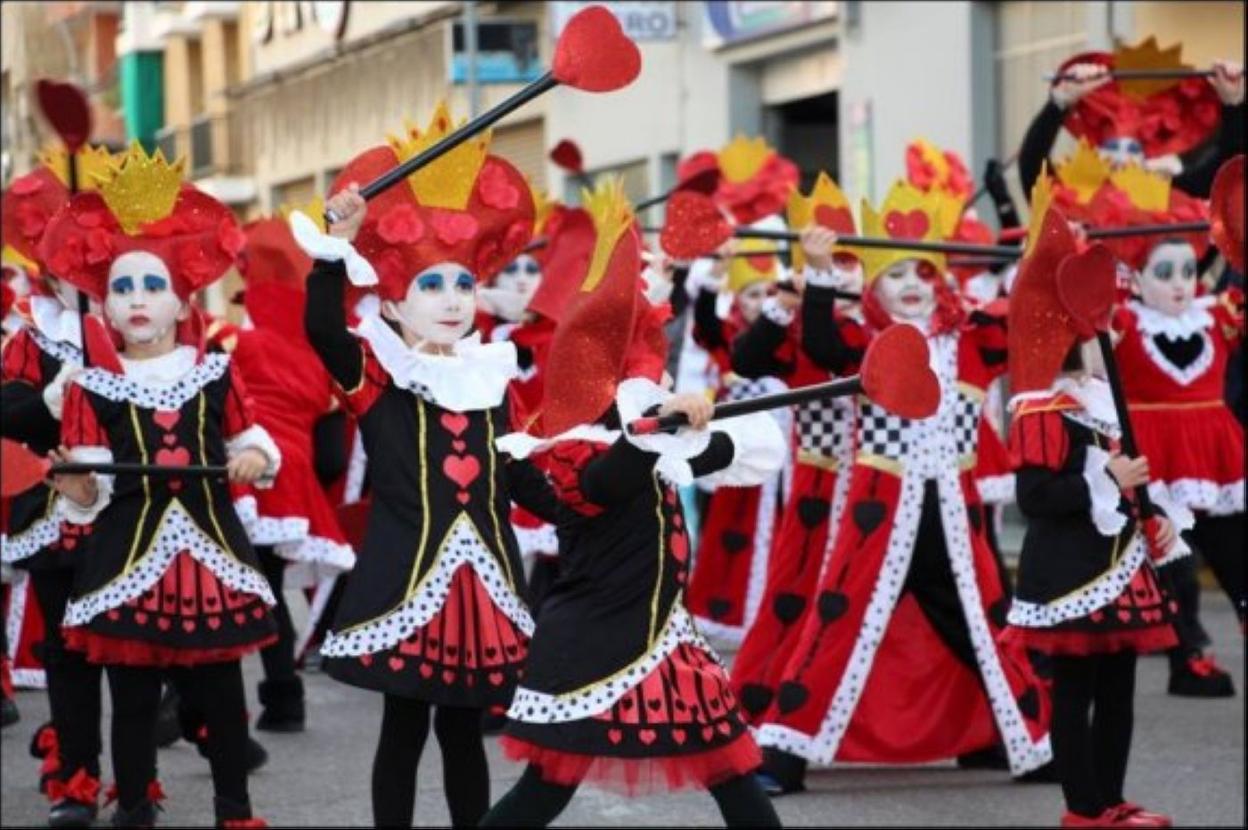Desfile de agrupaciones del Carnaval Infantil. HOY