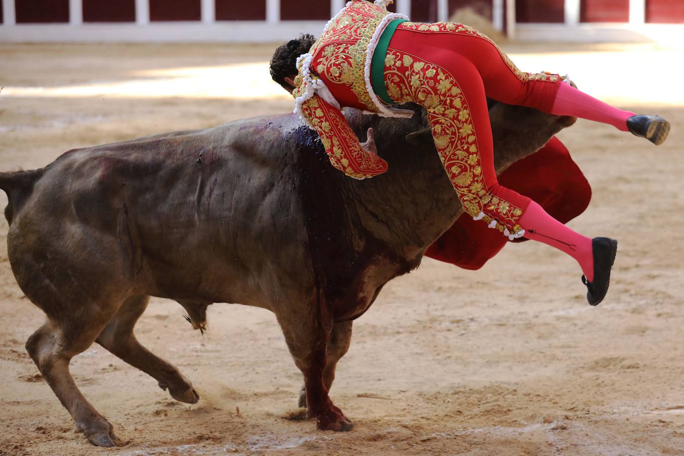 Fotos: Antonio Ferrera corta una oreja y sufre una cogida en Bogotá