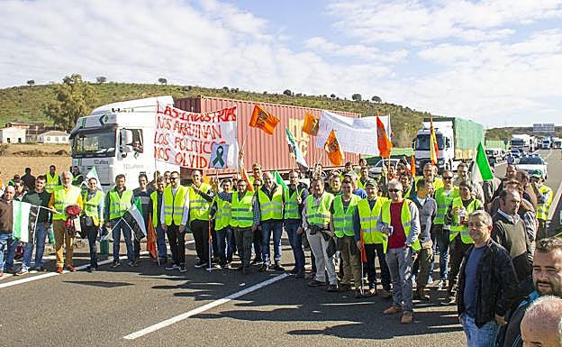 Agricultores en Coria. 
