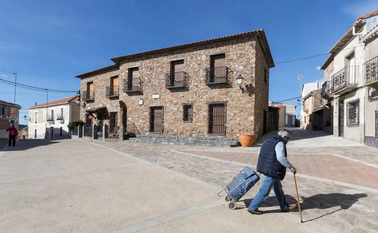 Plaza Mayor de Cachorrilla. 