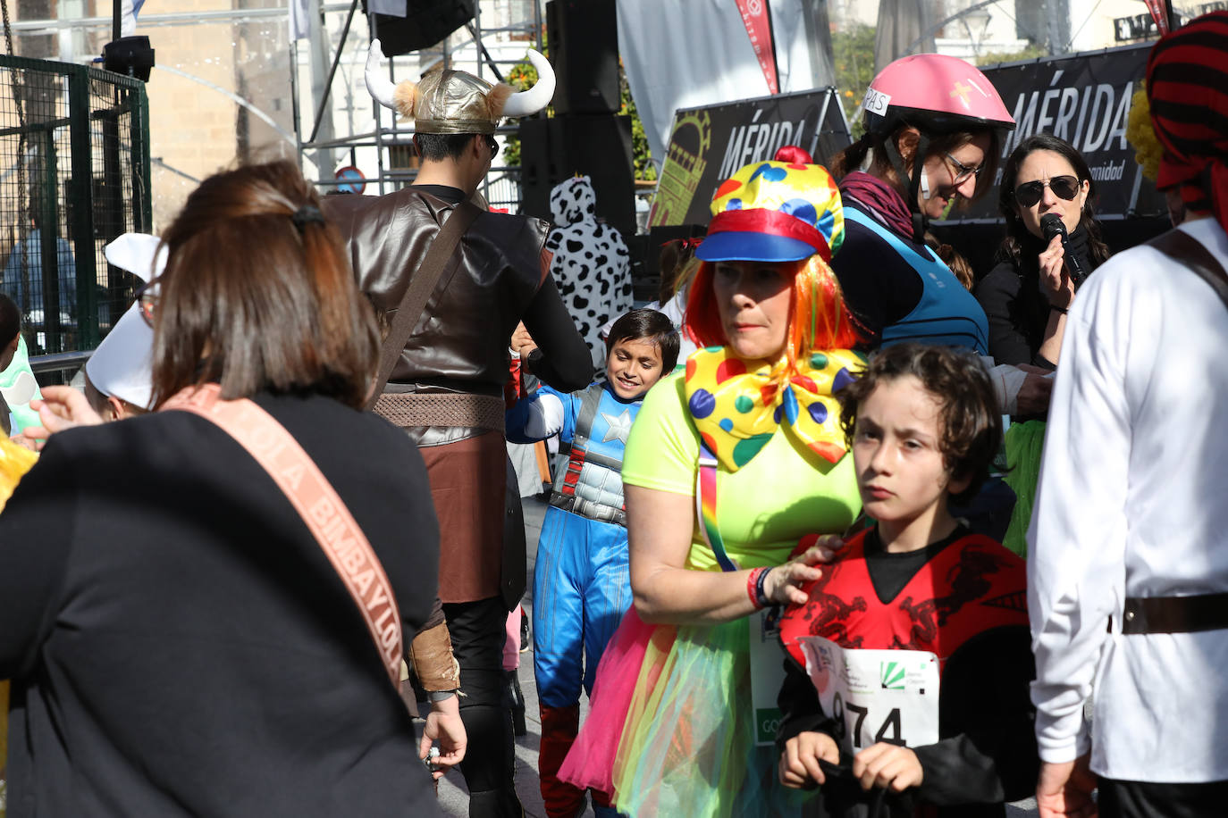 Fotos: Carrera, jamonada y grabanzada en el Carnaval Romano