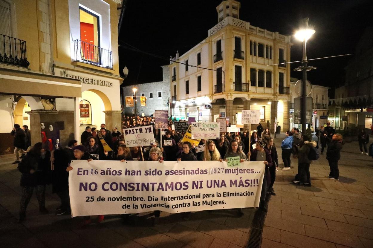 Concentración contra la violencia de género, el año pasado. 