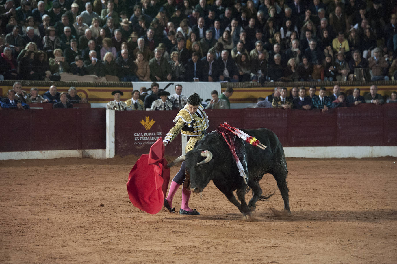 Fotos: Morante, Manzanares y Aguado, en el cuarto festejo de la feria de Olivenza