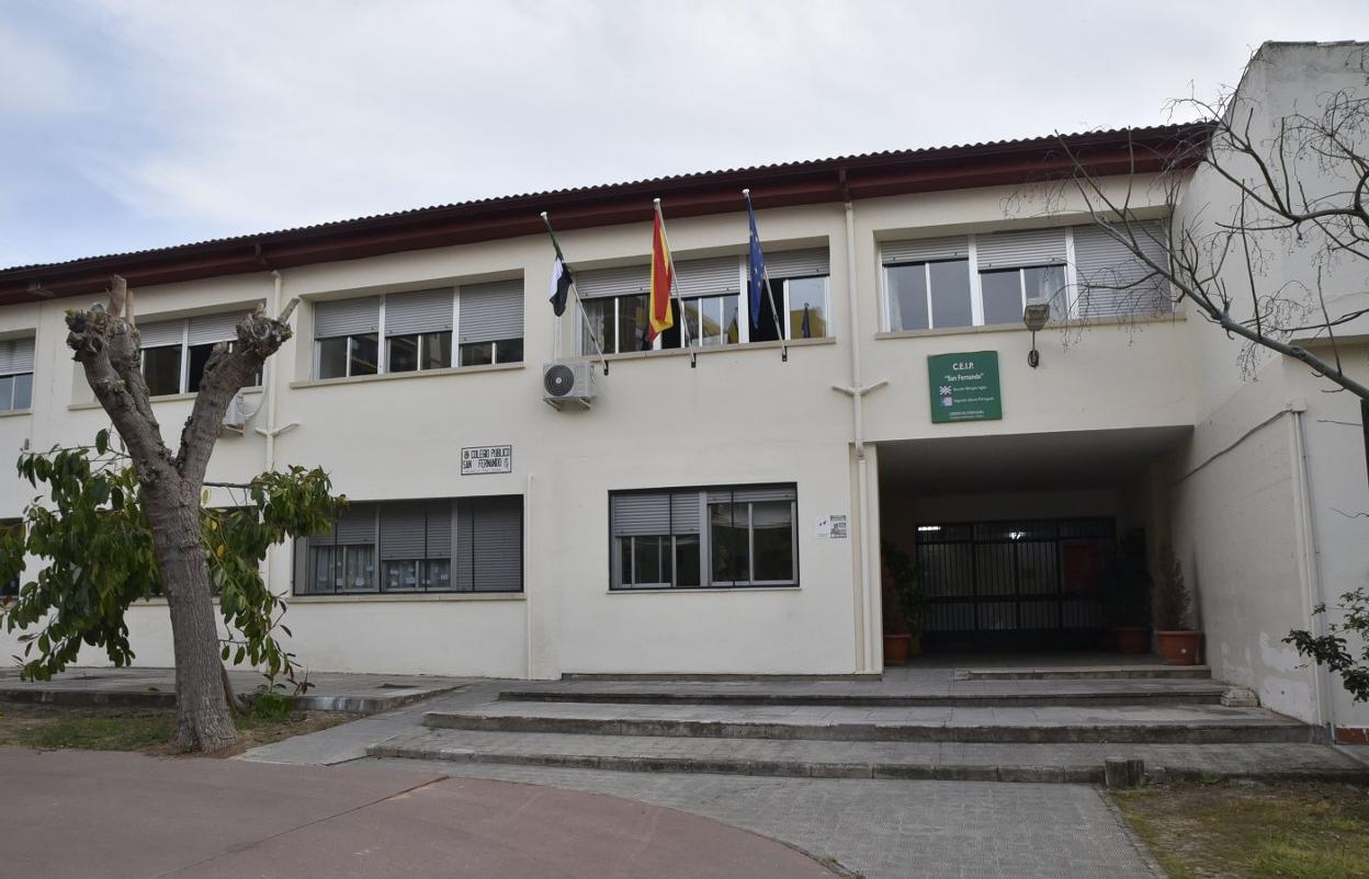 Las obras en el colegio San Fernando empezarán antes del verano Hoy