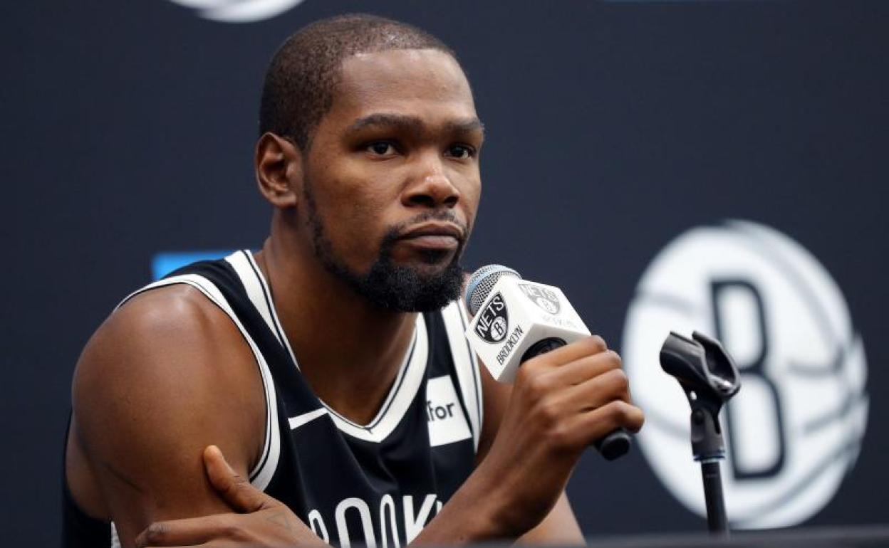 Kevin Durant, alero de los Brooklyn Nets. 