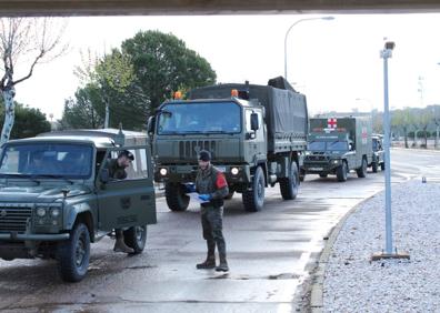 Imagen secundaria 1 - El Ejército se despliega en Cáceres, Plasencia y Almaraz