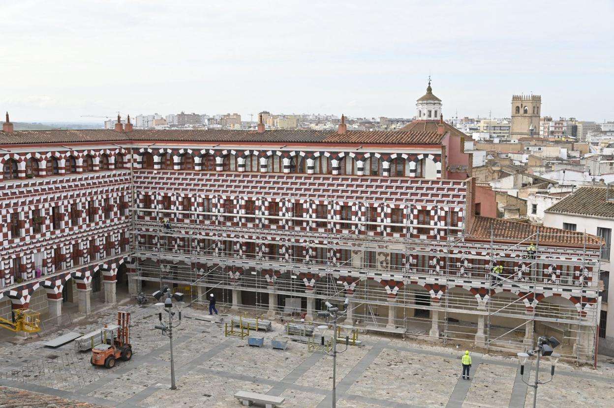 Las Casas Coloradas de Badajoz, al descubierto 