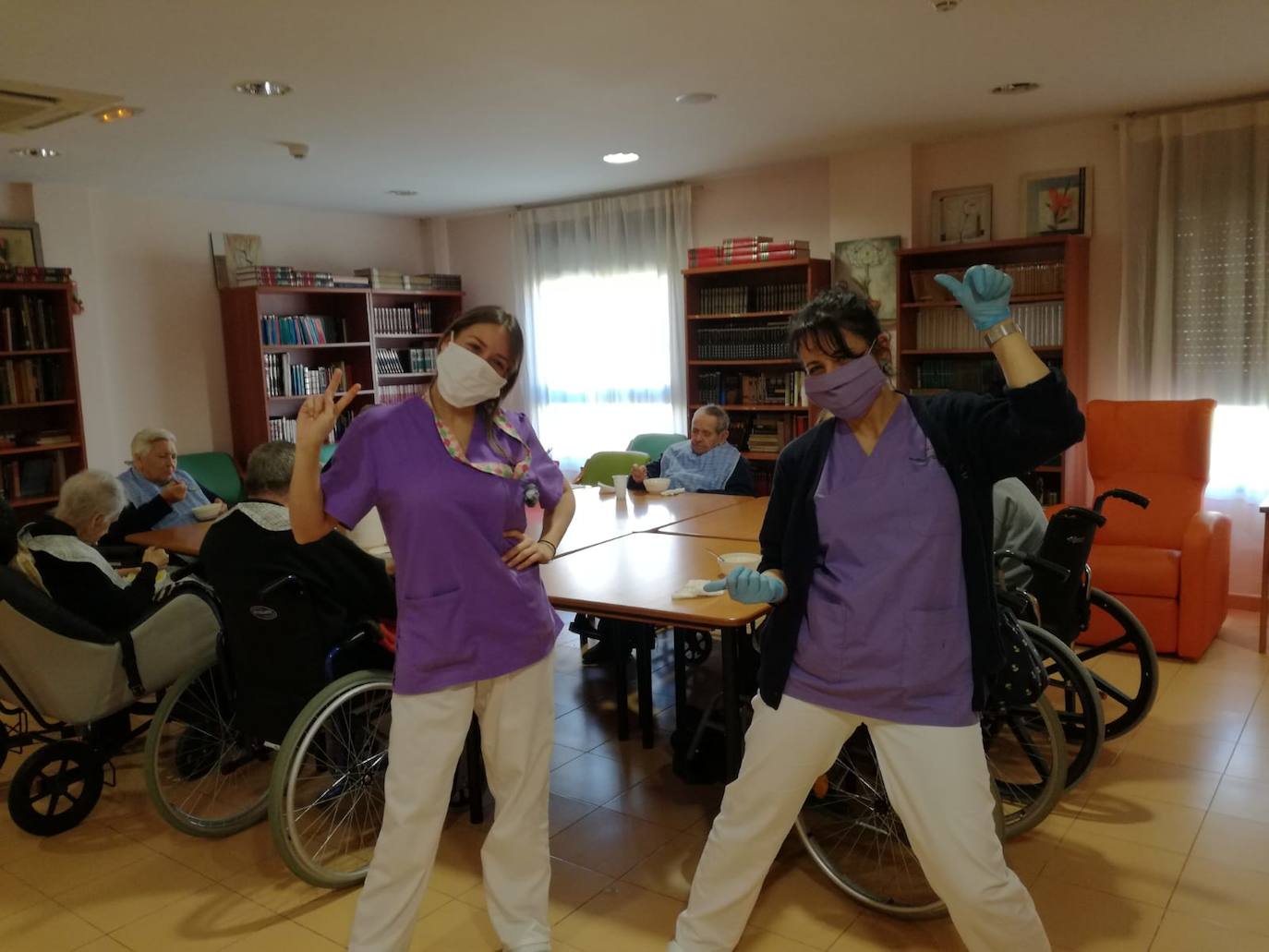 Fotos: Encierro en una residencia en Losar de la Vera