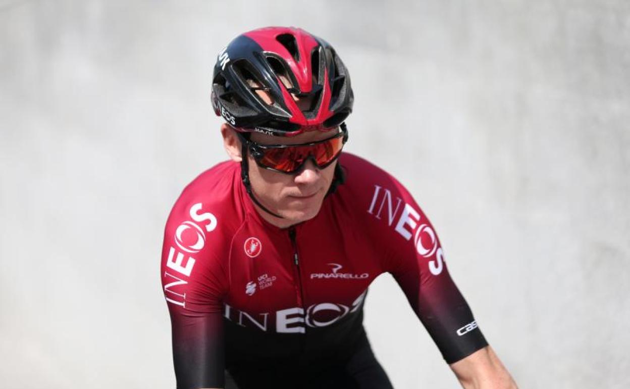 Chris Froome, líder del equipo Ineos. 