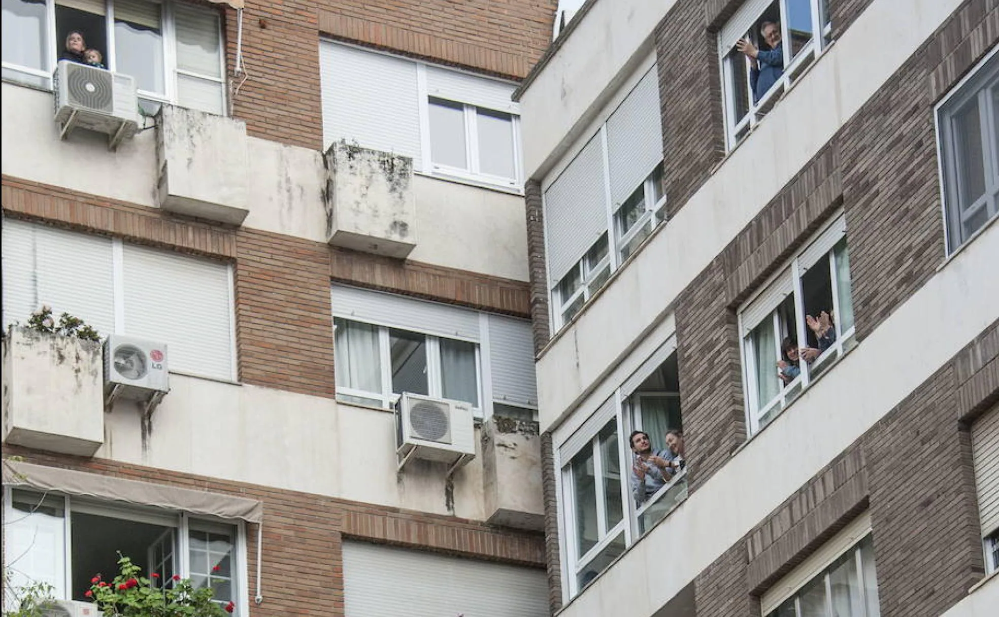 Bloque de pisos en Badajoz. 
