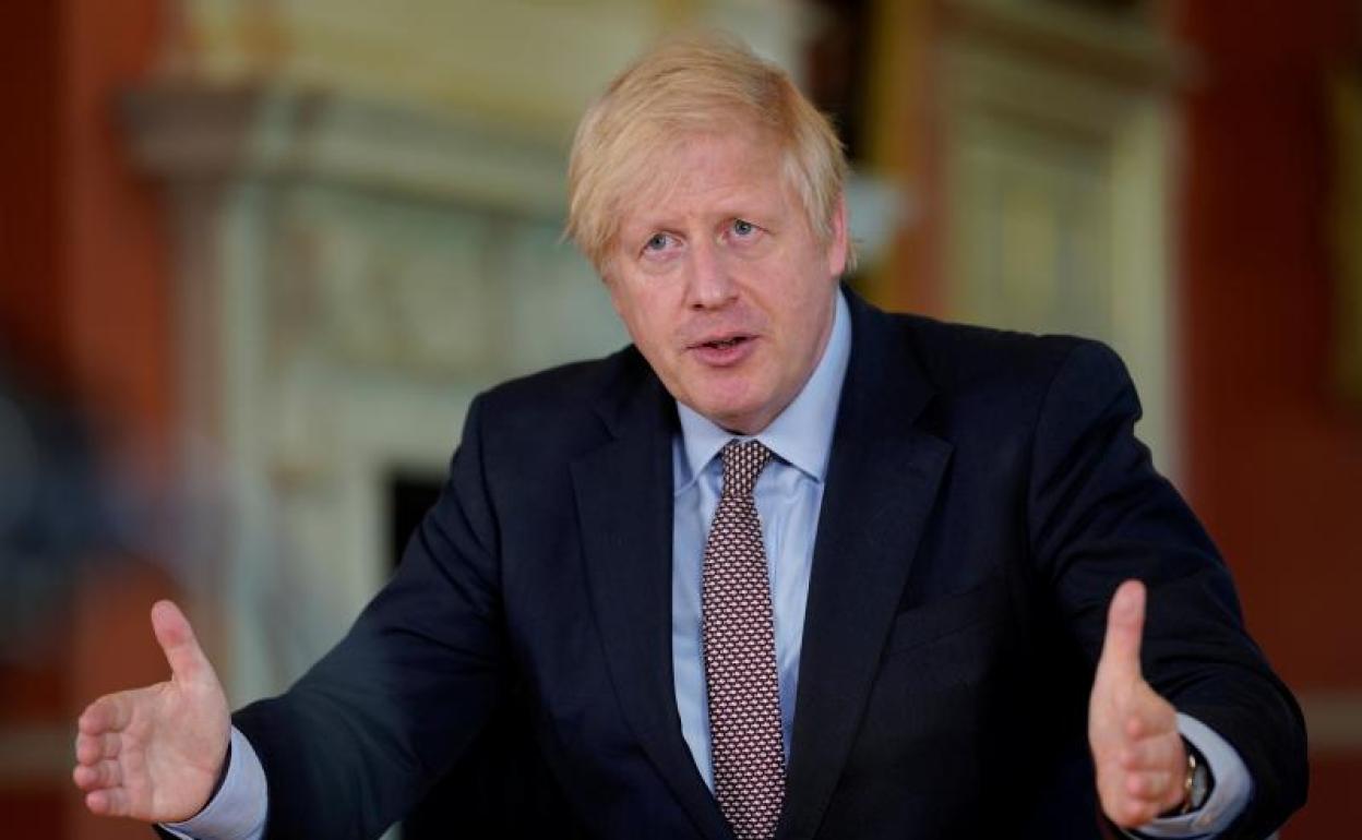 El pimer ministro británico, Boris Johnson. 