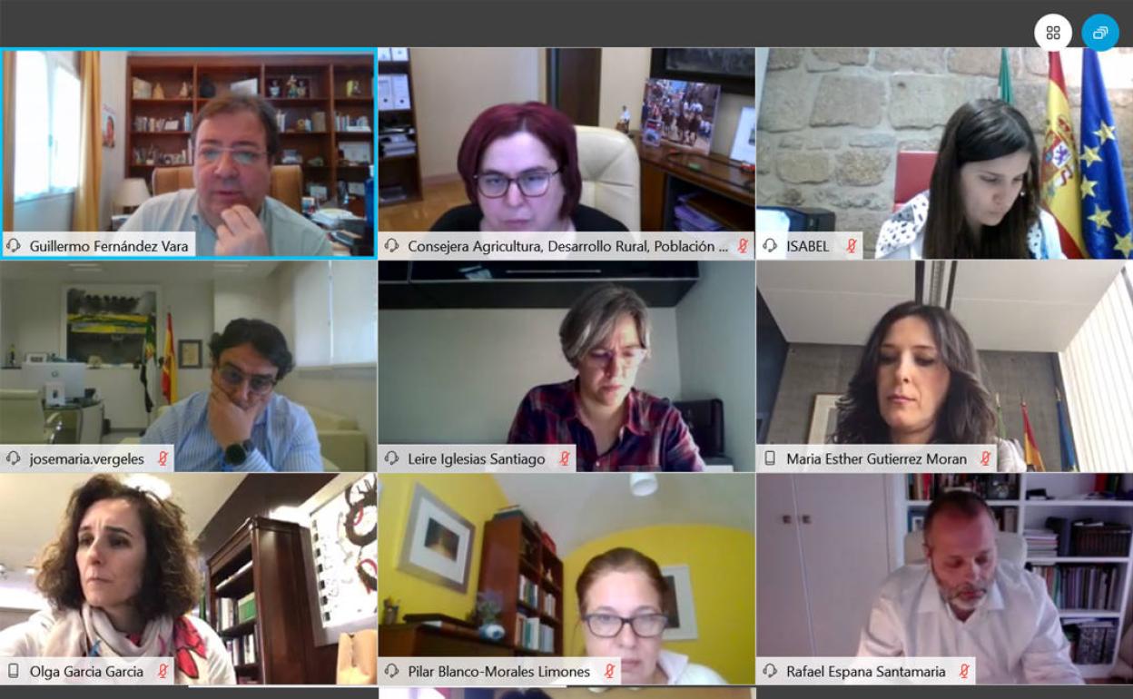 Reunión del Consejo de Gobierno. 