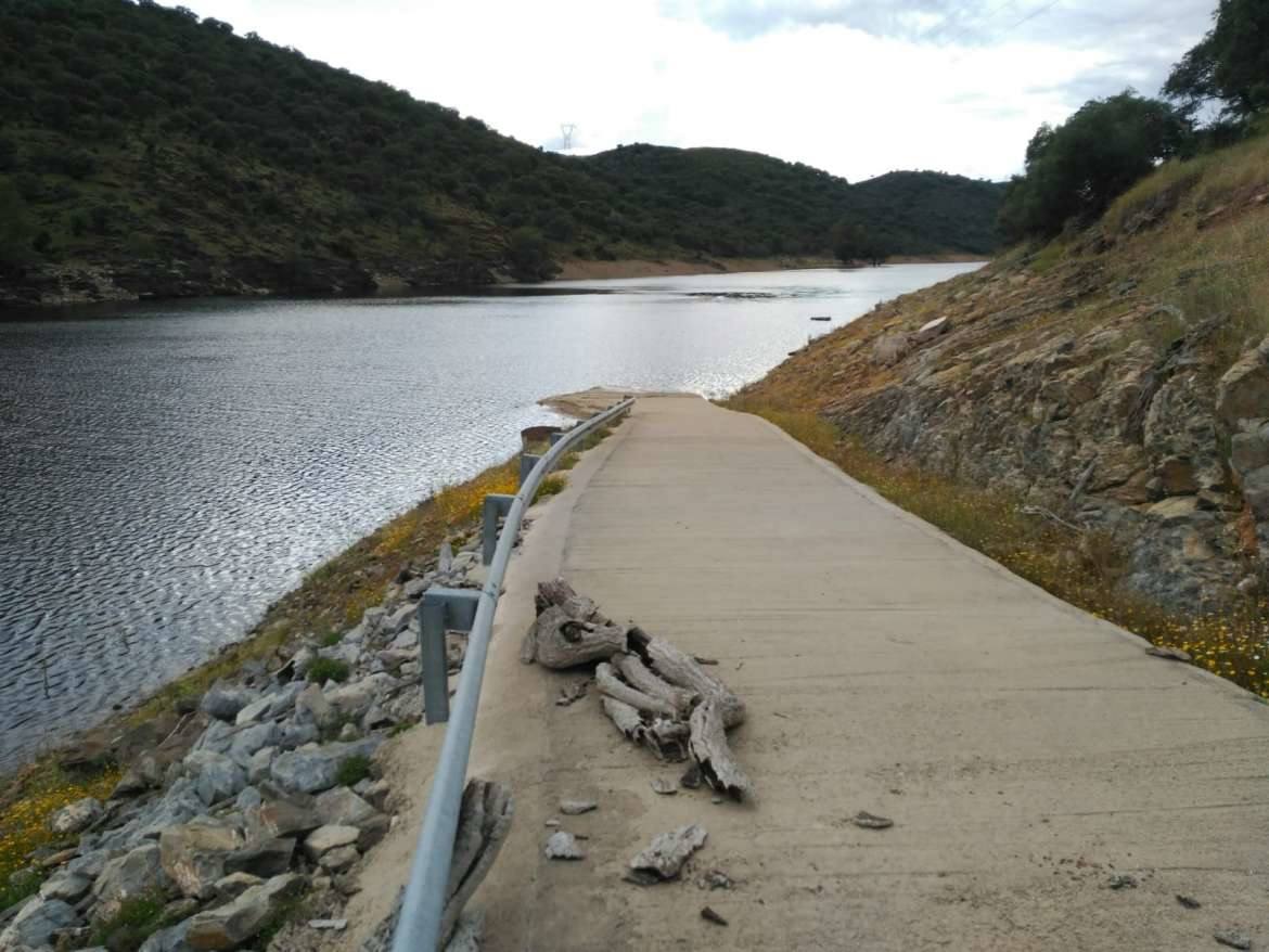 La azolla desaparece de las aguas del Tajo a su paso por Monfragüe. 