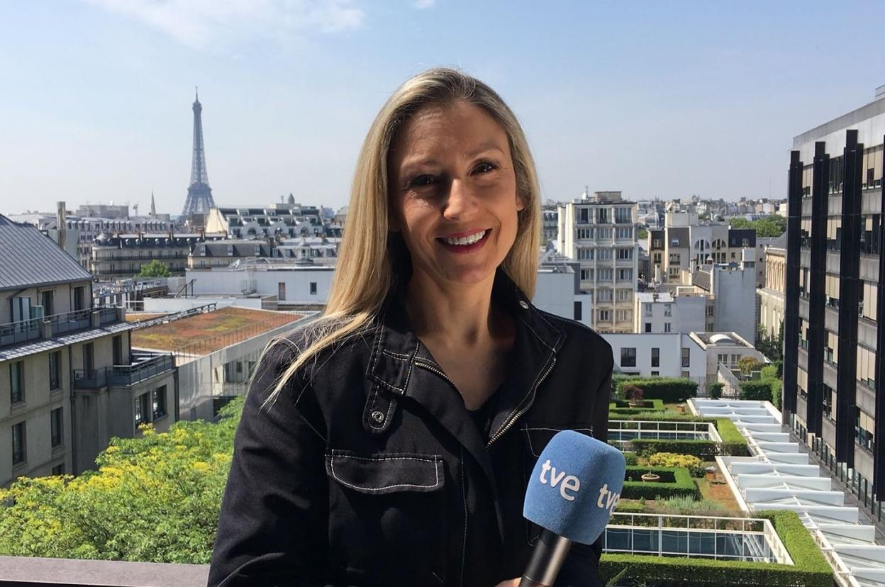 Marisa Rodríguez Palop, durante su etapa en París.