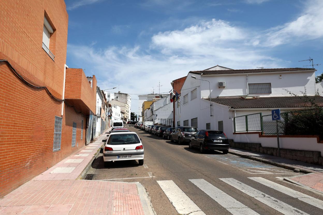 Legión V, una de las calles de la zona de San Albín. 