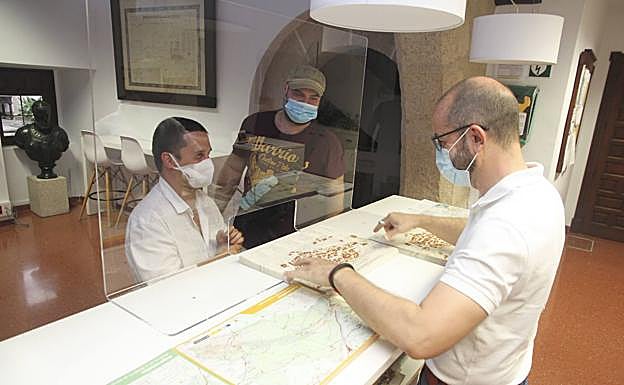 El palacio de Carvajal abrió sus puertas el pasado lunes. 