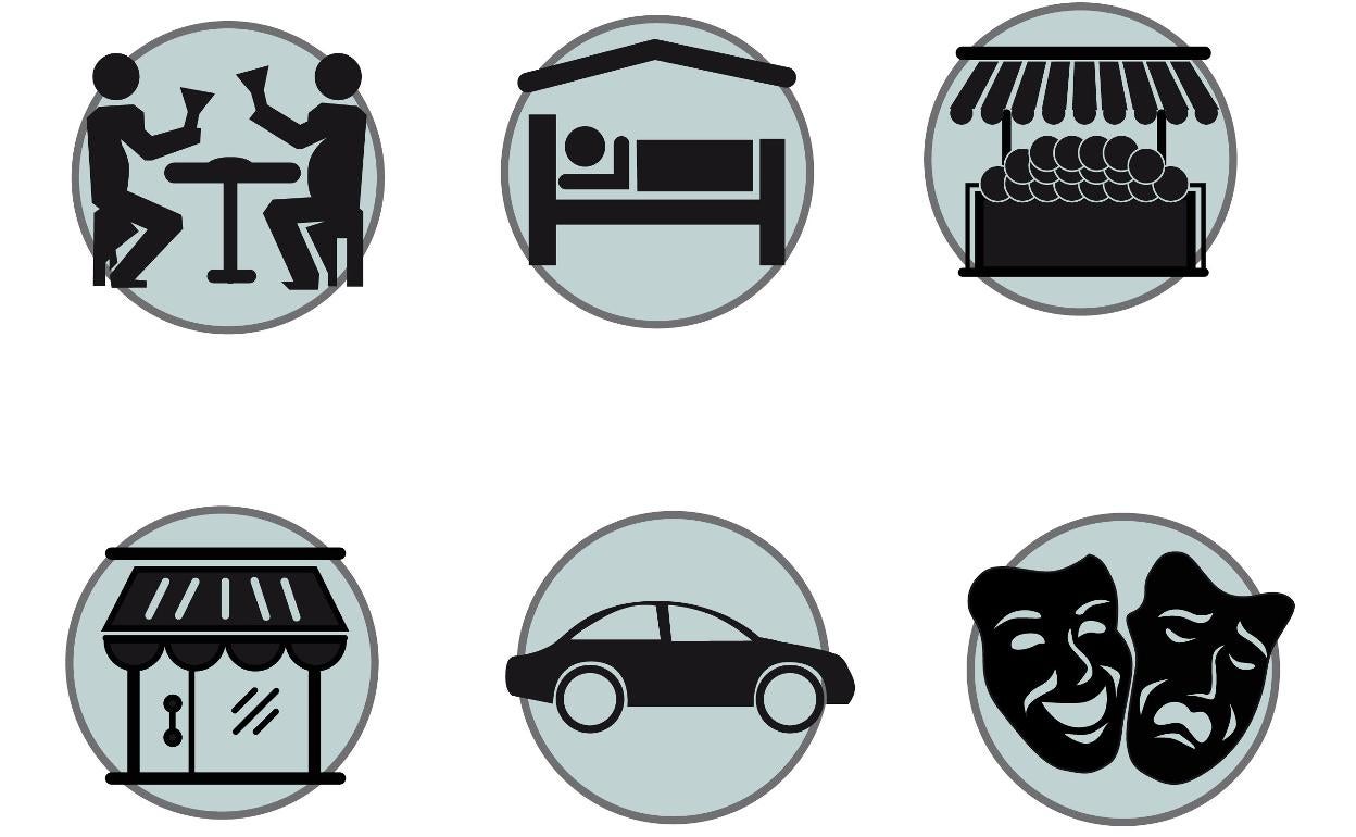 Terrazas en Plasencia. 