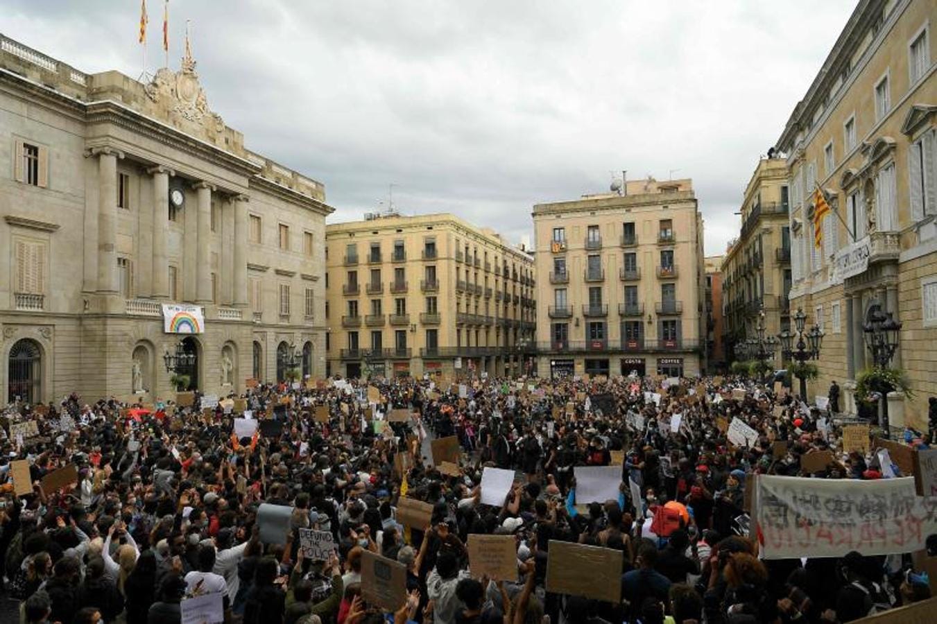 Manifestación en Barcelona 