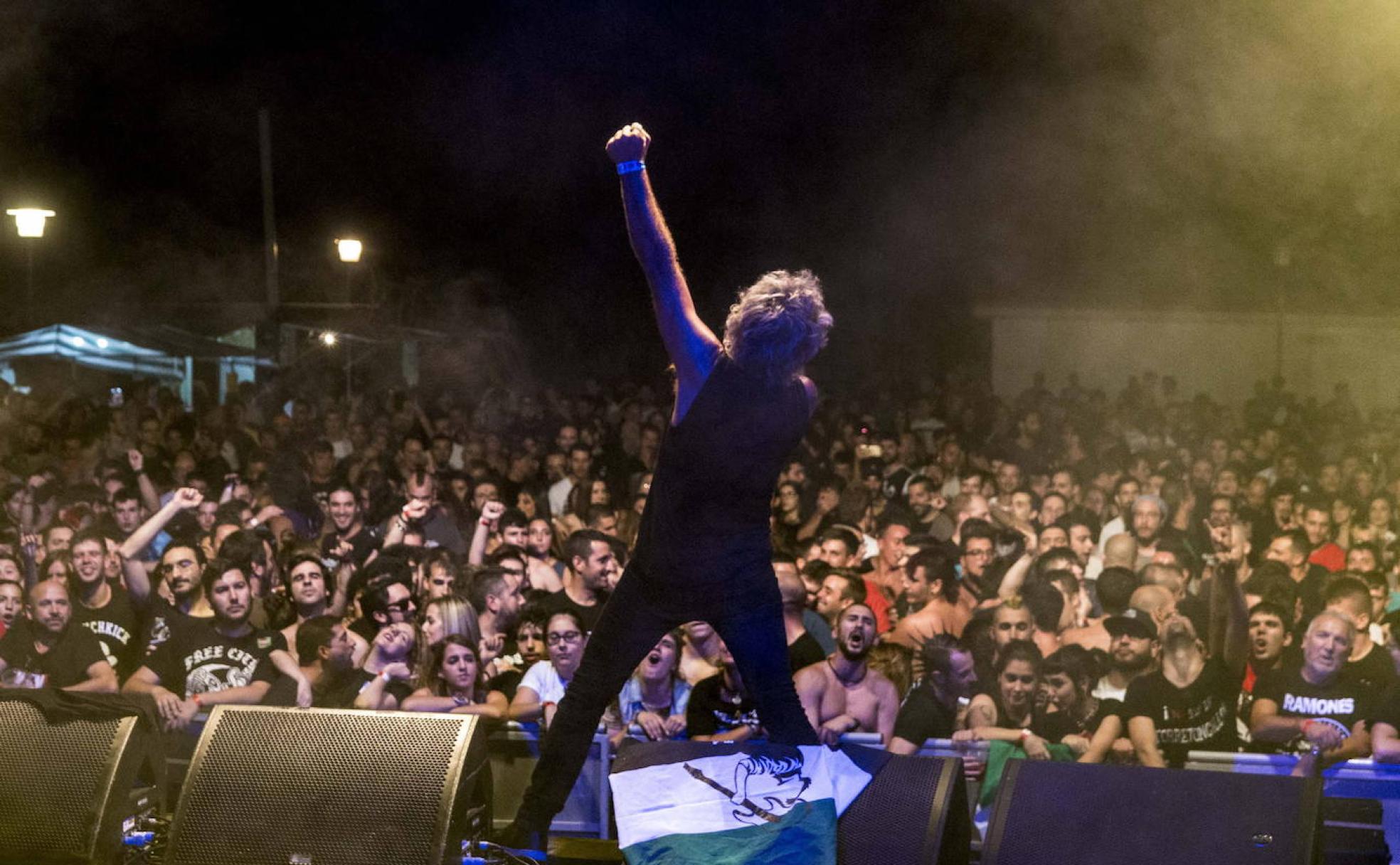 Mayorga Rock Fest en Plasencia en su edición de 2018.